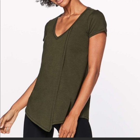 Lululemon split front love tee - Picture 1 of 5